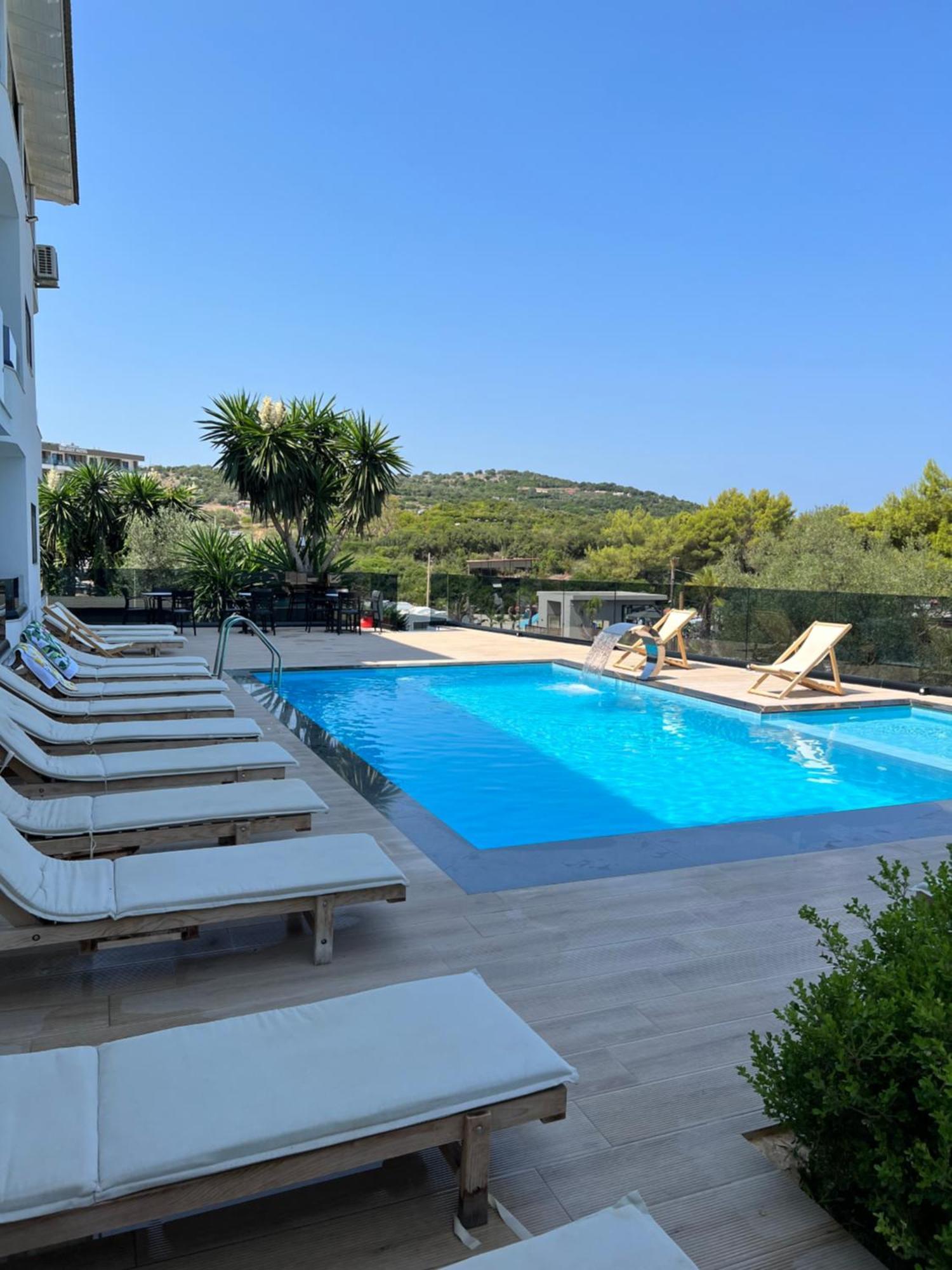 Hotel Vila Park Bujari Ksamil Ксамил Экстерьер фото