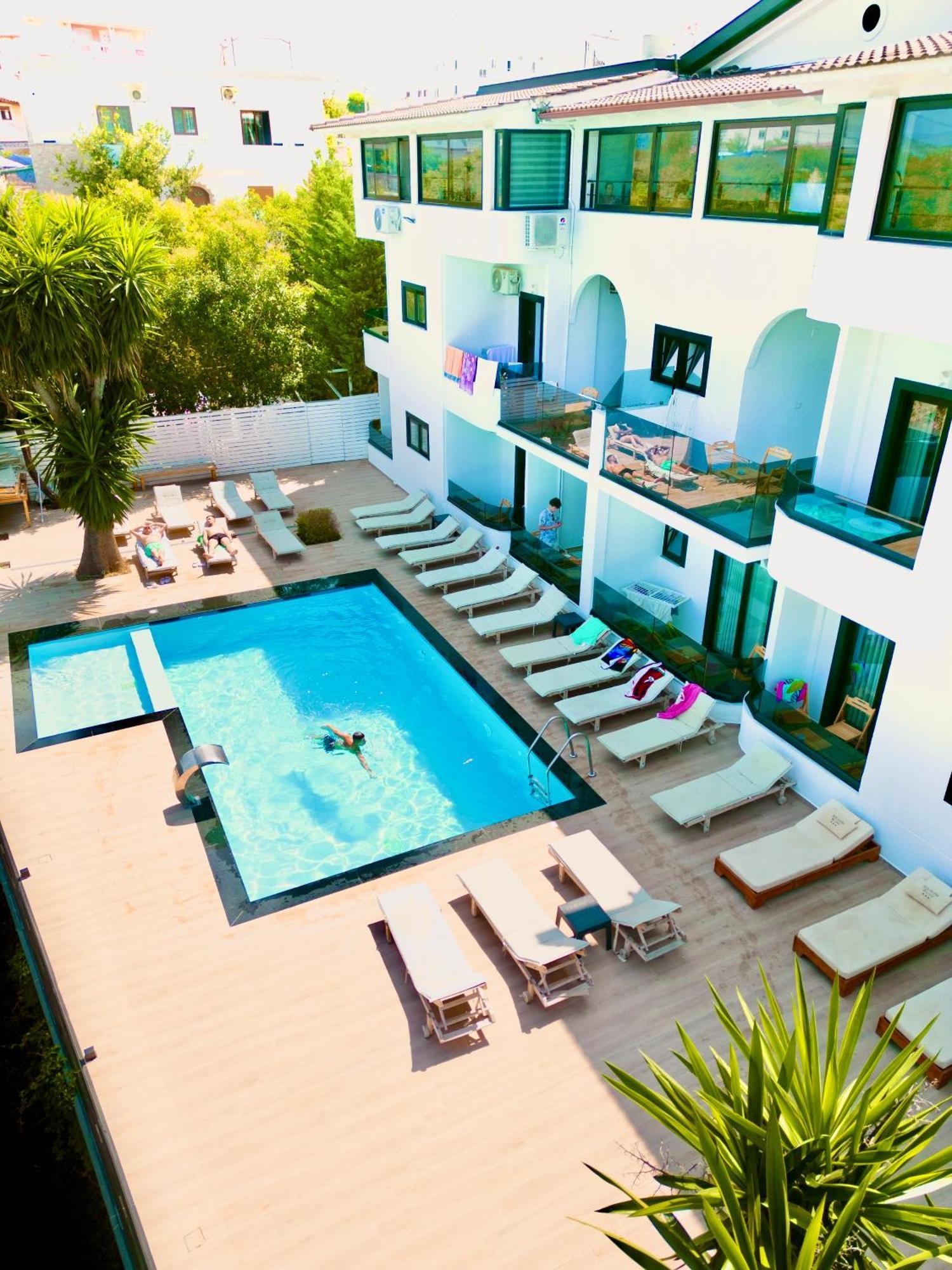 Hotel Vila Park Bujari Ksamil Ксамил Экстерьер фото