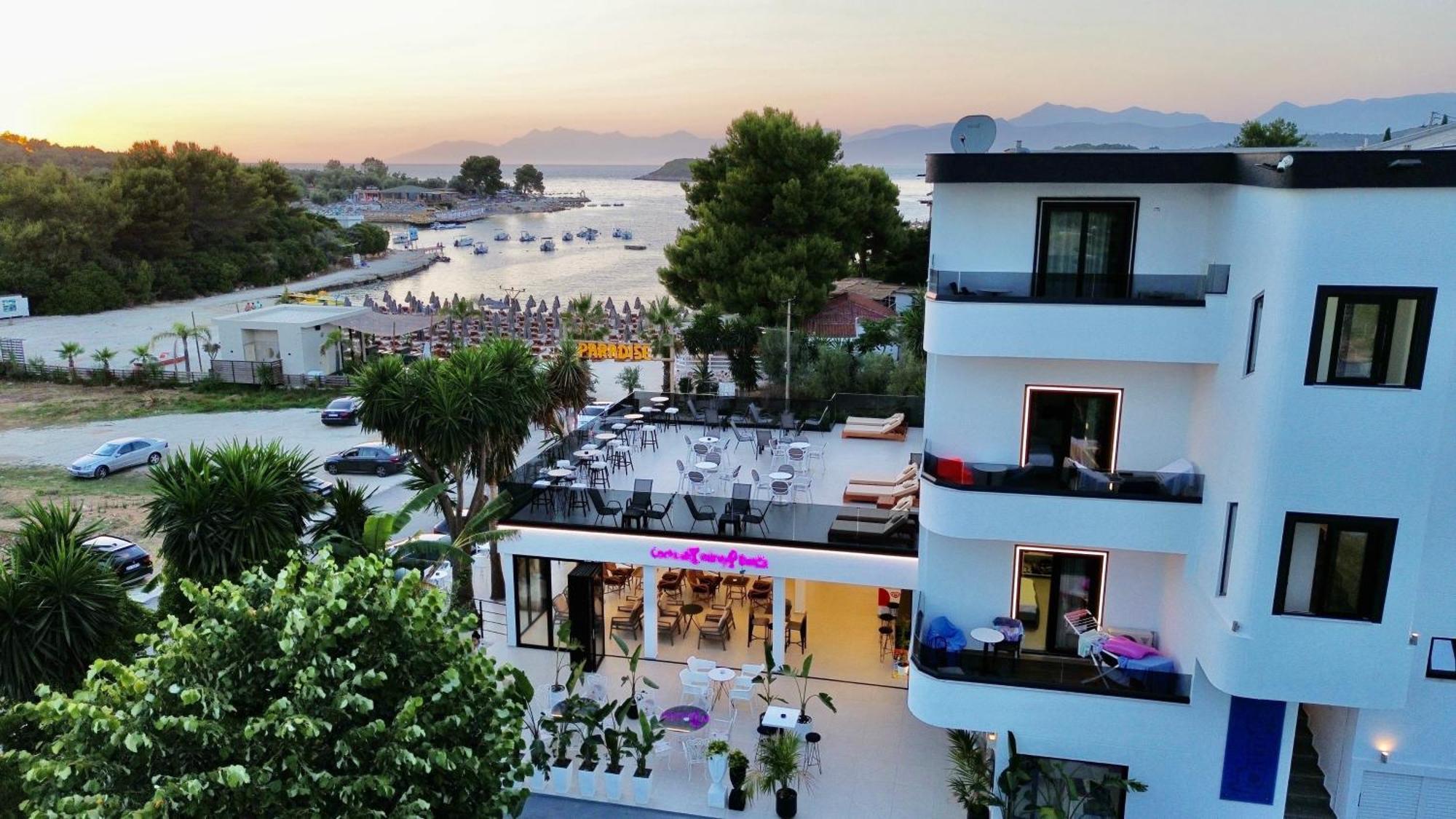 Hotel Vila Park Bujari Ksamil Ксамил Экстерьер фото